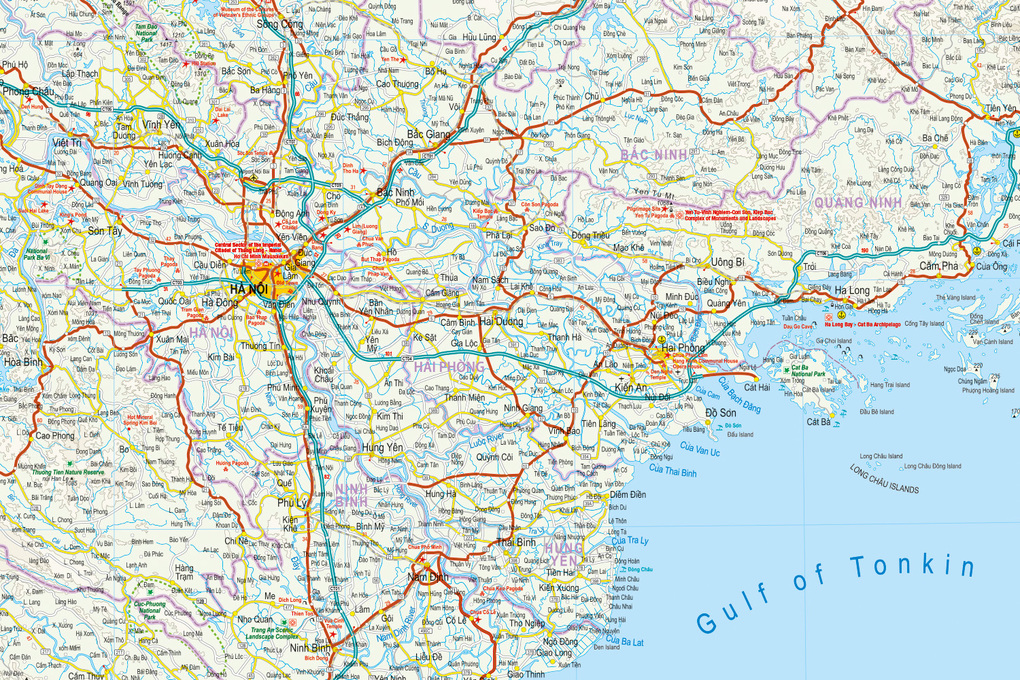 Weitere Ansicht: Reise Know-How Landkarte Vietnam, Nord | Vietnam, North (1:600.000)