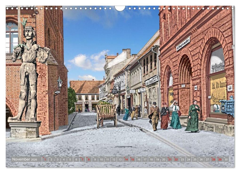 Weitere Ansicht: Altmark um 1900 - Orte zur Kaiserzeit in Farbe - kolorierte Fotografien (Wandkalender 2026 DIN A3 quer), CALVENDO Monatskalender | André Tetsch, Calvendo