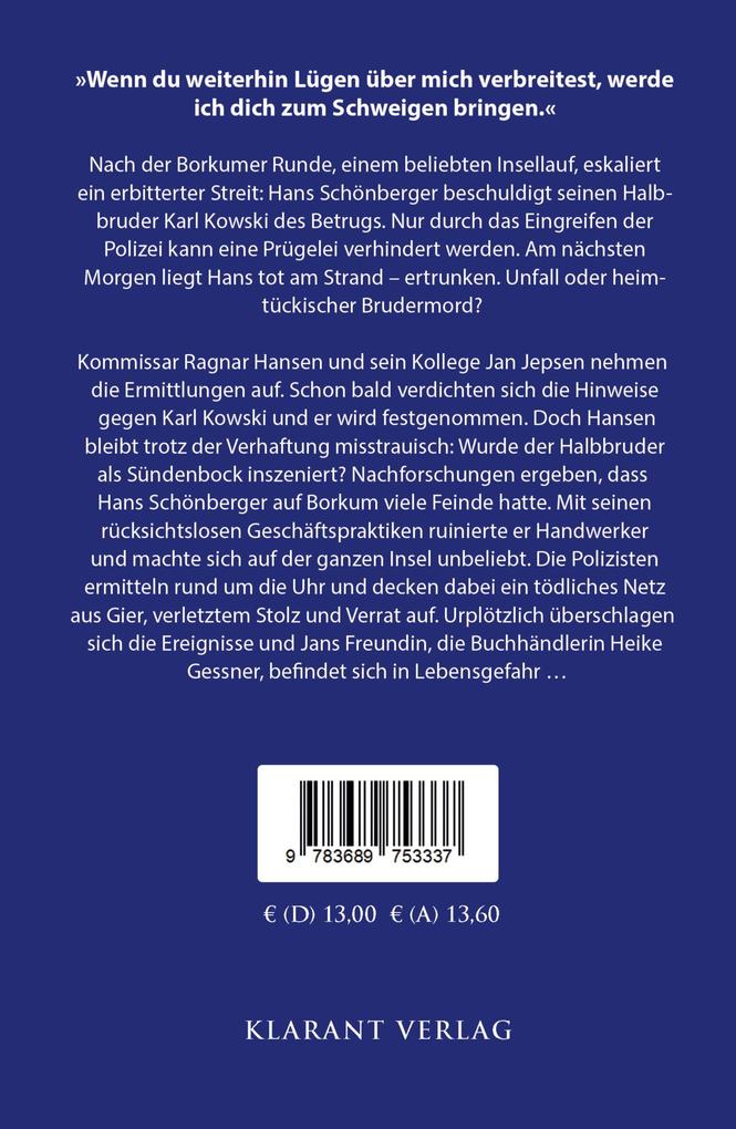 Weitere Ansicht: Borkumer Brüder. Ostfrieslandkrimi | Dörte Jensen