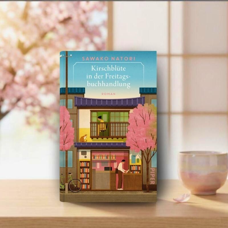 Weitere Ansicht: Kirschblüte in der Freitagsbuchhandlung | Sawako Natori