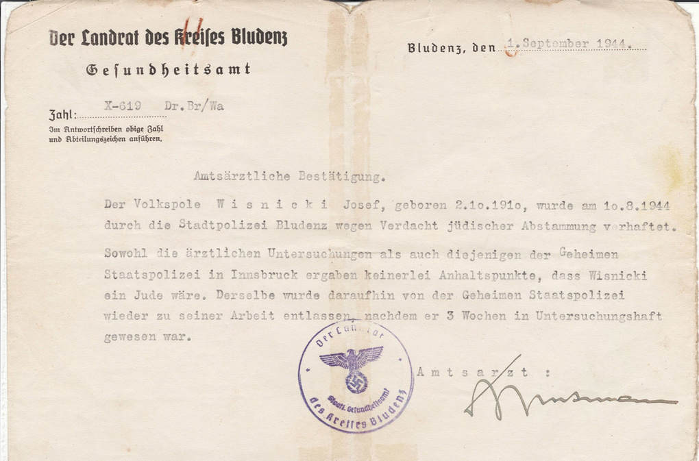 Weitere Ansicht: Mich kriegt ihr nicht! | Joseph Wisnicki