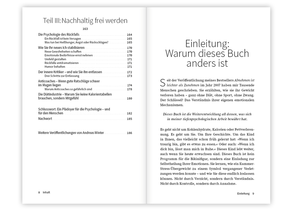 Weitere Ansicht: Abnehmen durch Annehmen. Unbewusste Gefühle verstehen - körperlichen Ballast loswerden | Andreas Winter