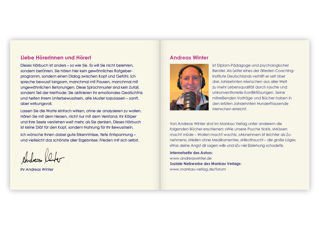 Weitere Ansicht: Abnehmen durch Annehmen. Hörbuch | Andreas Winter