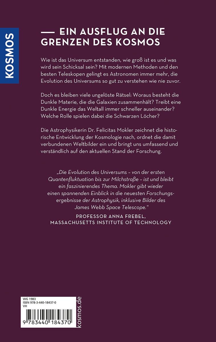 Weitere Ansicht: Die Evolution des Universums | Felicitas Mokler