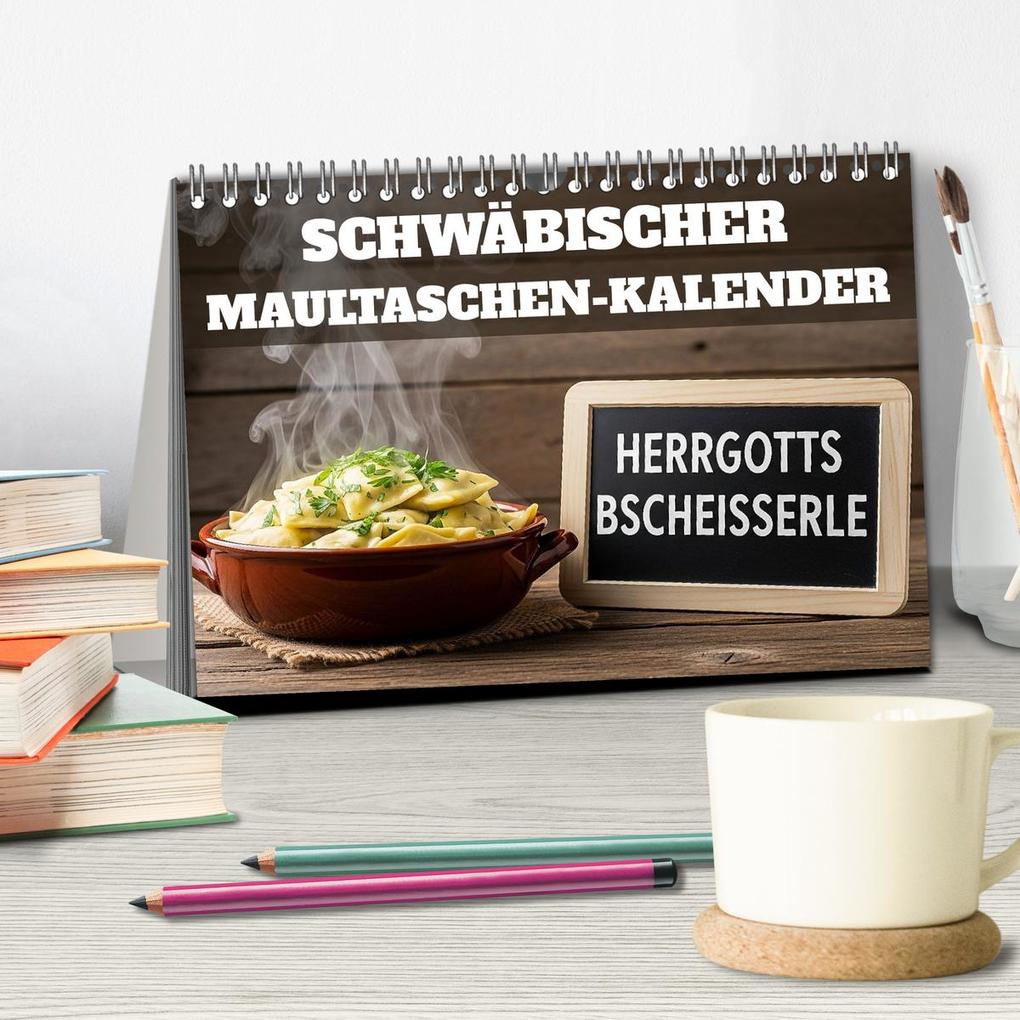 Weitere Ansicht: Schwäbischer Maultaschen-Kalender (Tischkalender 2026 DIN A5 quer), CALVENDO Monatskalender | MB Fotografie, Calvendo