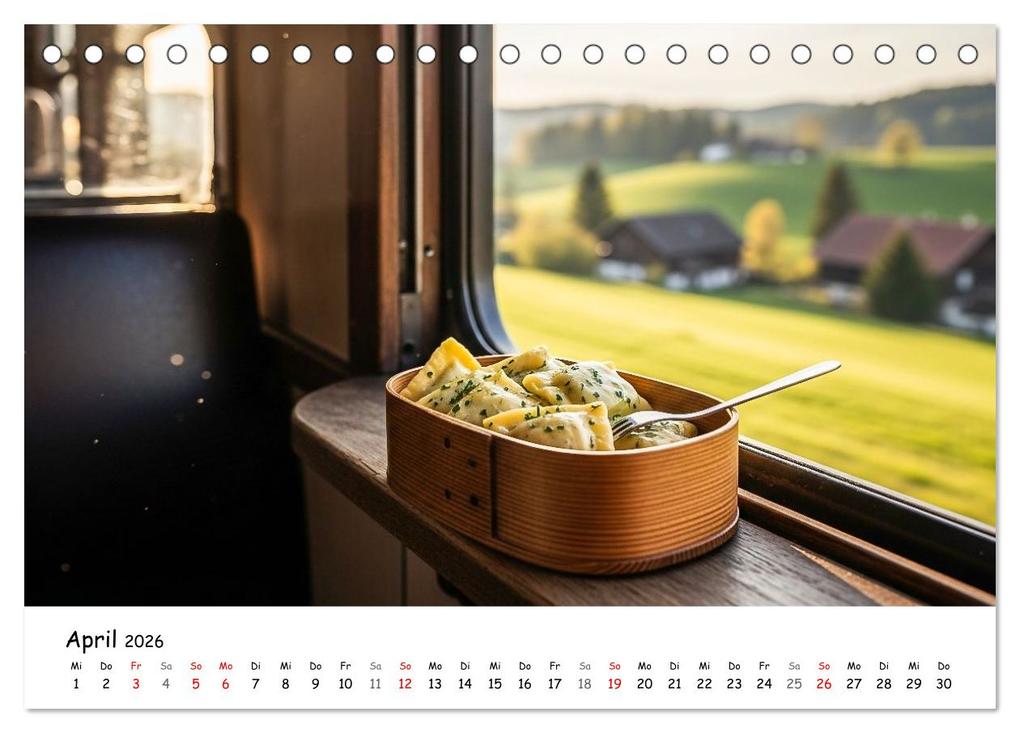 Weitere Ansicht: Schwäbischer Maultaschen-Kalender (Tischkalender 2026 DIN A5 quer), CALVENDO Monatskalender | MB Fotografie, Calvendo
