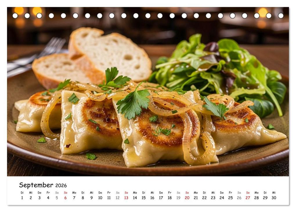 Weitere Ansicht: Schwäbischer Maultaschen-Kalender (Tischkalender 2026 DIN A5 quer), CALVENDO Monatskalender | MB Fotografie, Calvendo