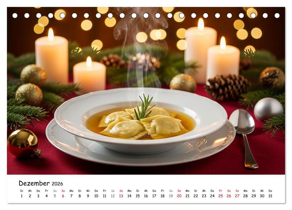 Weitere Ansicht: Schwäbischer Maultaschen-Kalender (Tischkalender 2026 DIN A5 quer), CALVENDO Monatskalender | MB Fotografie, Calvendo