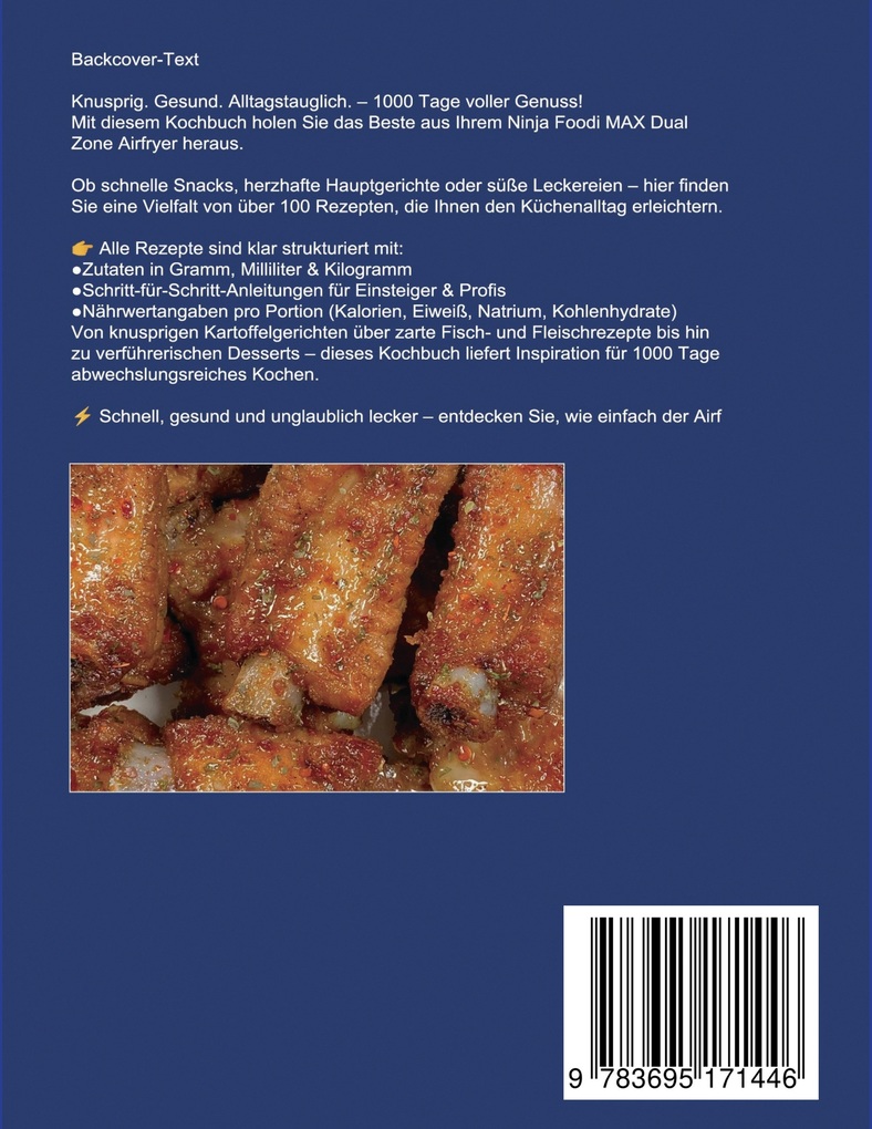 Weitere Ansicht: Das große Ninja Foodi MAX Airfryer Kochbuch | Laura Schneider