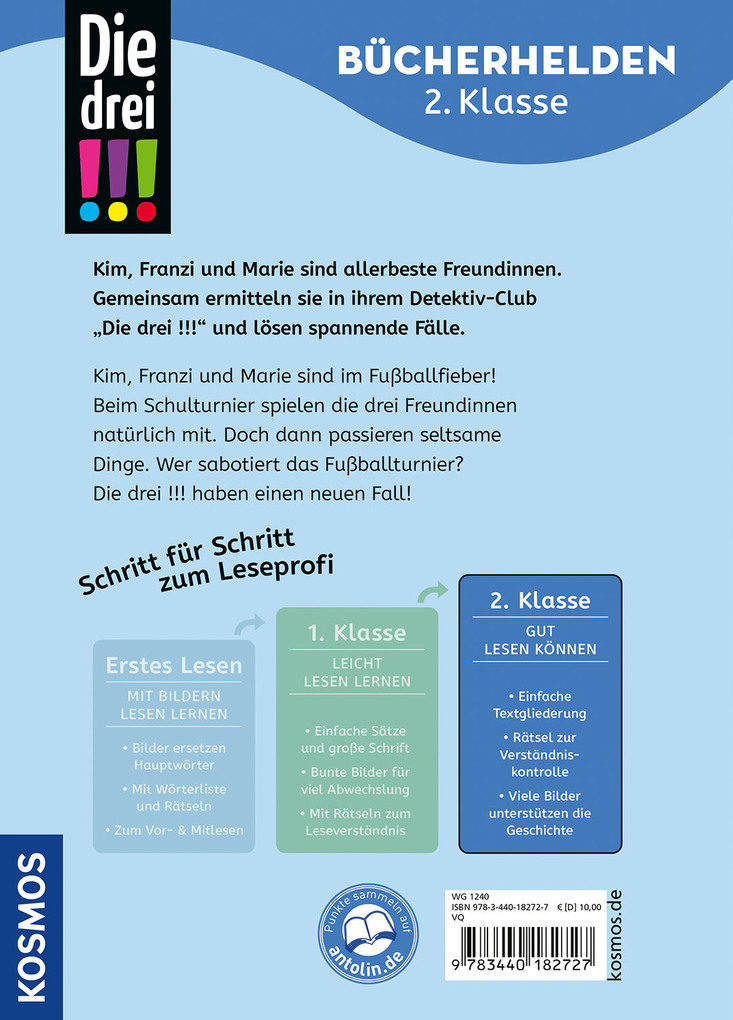 Weitere Ansicht: Die drei !!!, Bücherhelden 2. Klasse, Falsches Spiel beim Fußball | Jule Ambach