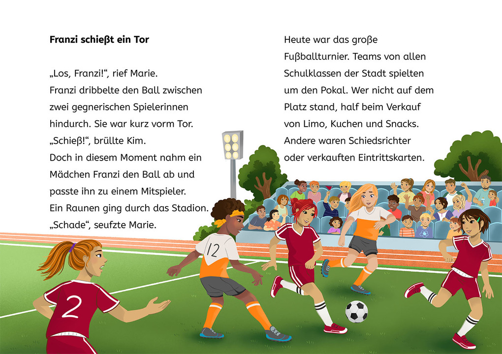 Weitere Ansicht: Die drei !!!, Bücherhelden 2. Klasse, Falsches Spiel beim Fußball | Jule Ambach
