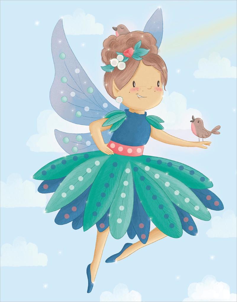 Weitere Ansicht: Diamantsticker Anziehpuppen - Frühlingsfeen