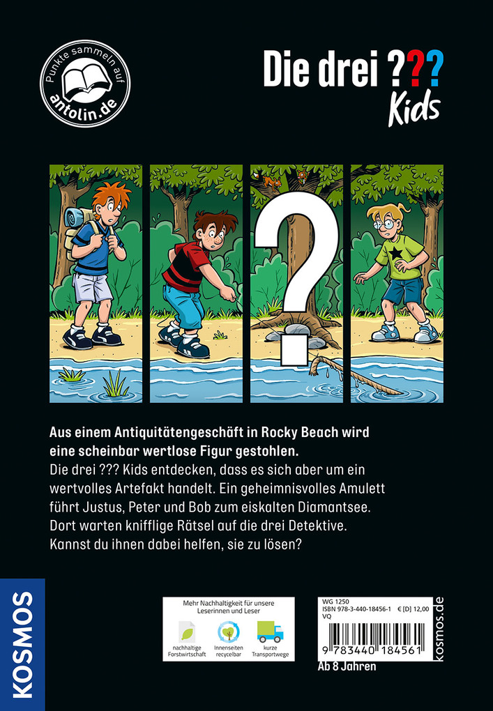 Weitere Ansicht: Die drei ??? Kids Dein Fall, Gefährliche Fährten | Helene Blanck