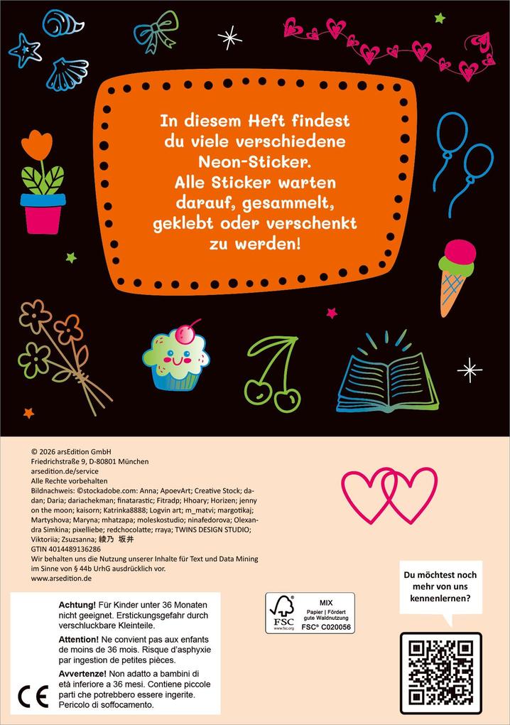 Weitere Ansicht: Neon-Sticker