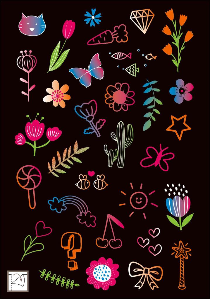 Weitere Ansicht: Neon-Sticker