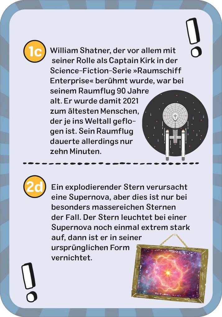 Weitere Ansicht: Das galaktische Weltall-Quiz | Philip Kiefer