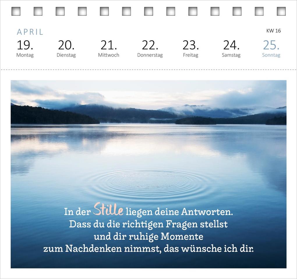 Weitere Ansicht: Postkartenkalender Ich wünsch dir was 2027