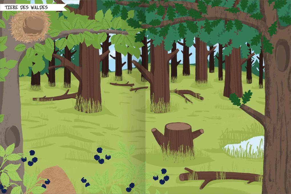 Weitere Ansicht: Naturforscher-Kids - Stickerheft Bäume