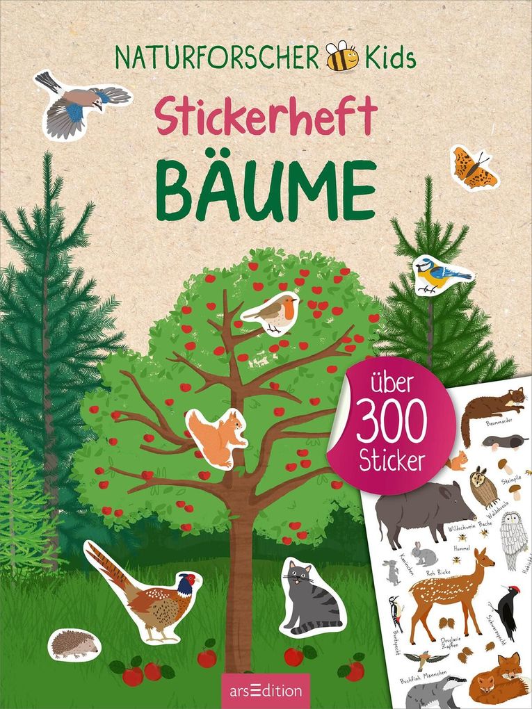 Weitere Ansicht: Naturforscher-Kids - Stickerheft Bäume