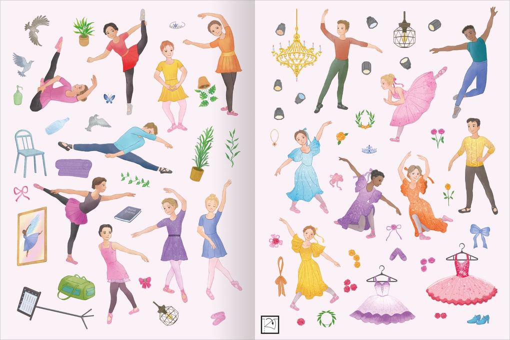 Weitere Ansicht: Mein Lieblings-Stickerbuch - Ballett
