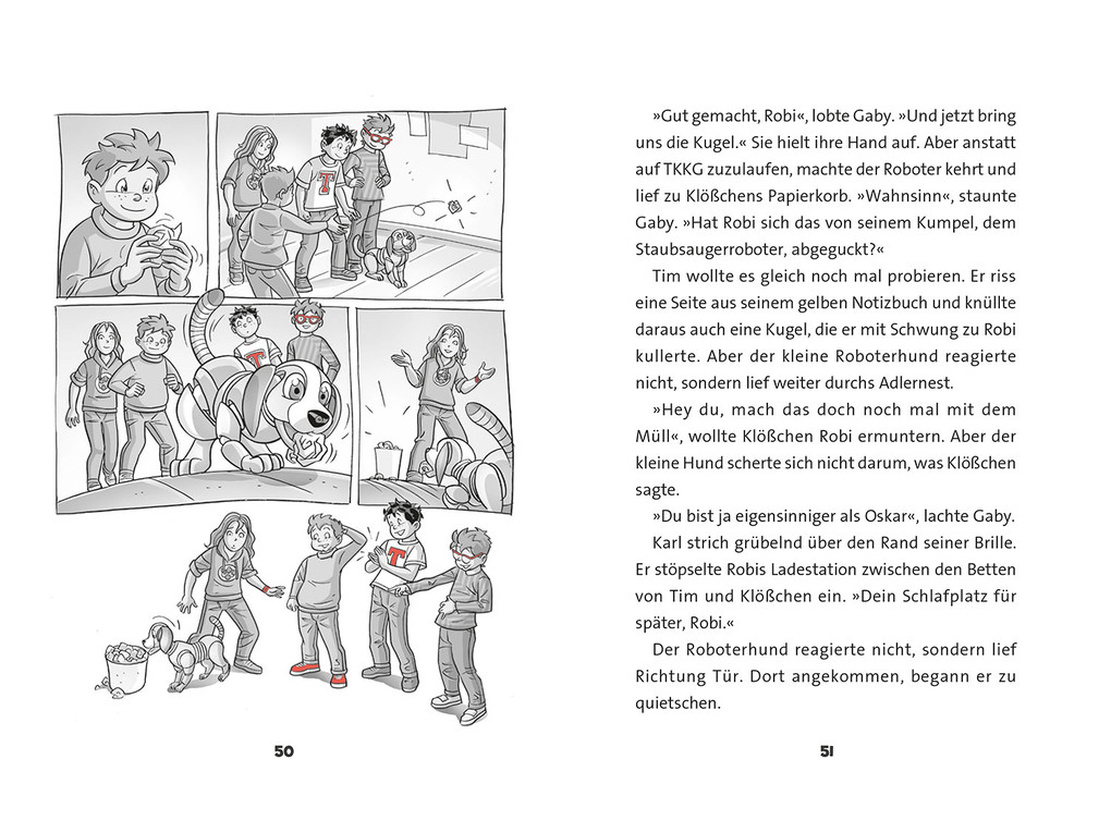 Weitere Ansicht: TKKG Junior, Der Roboterhund | Kirsten Vogel