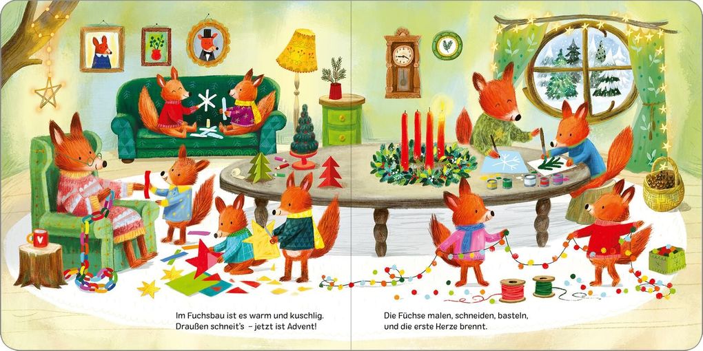 Weitere Ansicht: Mein erstes Adventskalenderbuch | Maria Höck