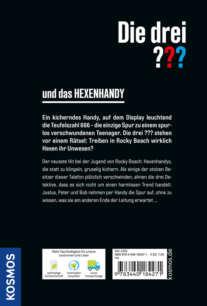 Weitere Ansicht: Die drei ??? und das Hexenhandy | André Minninger