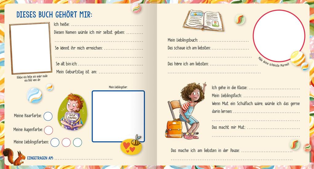 Weitere Ansicht: Mein Freundebuch für die Schule | Sarah Welk