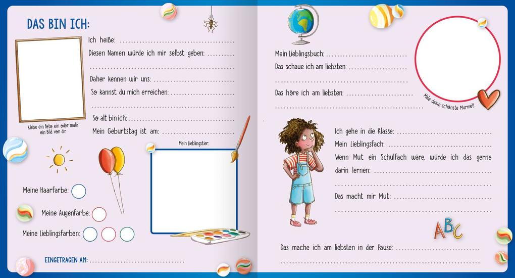 Weitere Ansicht: Mein Freundebuch für die Schule | Sarah Welk