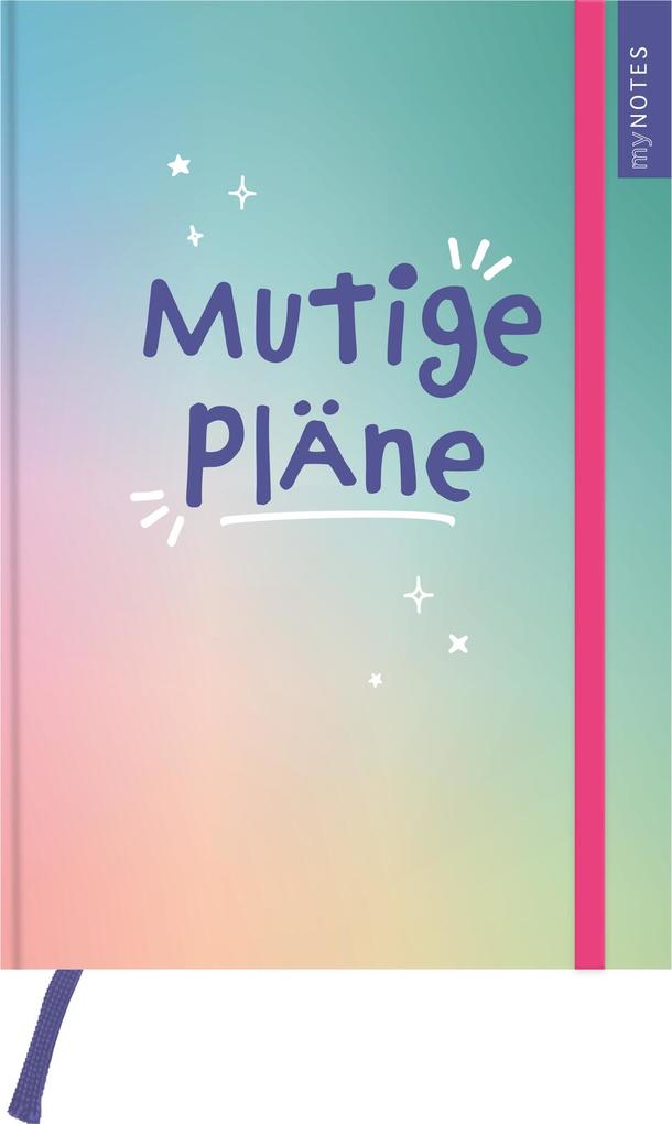 Weitere Ansicht: myNOTES Papeterie: Notizbuch A5 Mutige Pläne