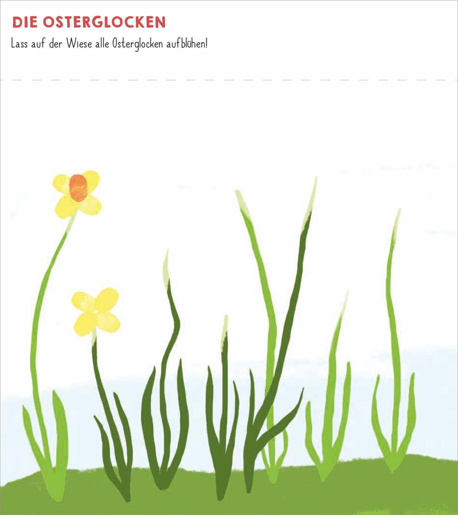 Weitere Ansicht: Meine allerersten Fingerstempel Frühling