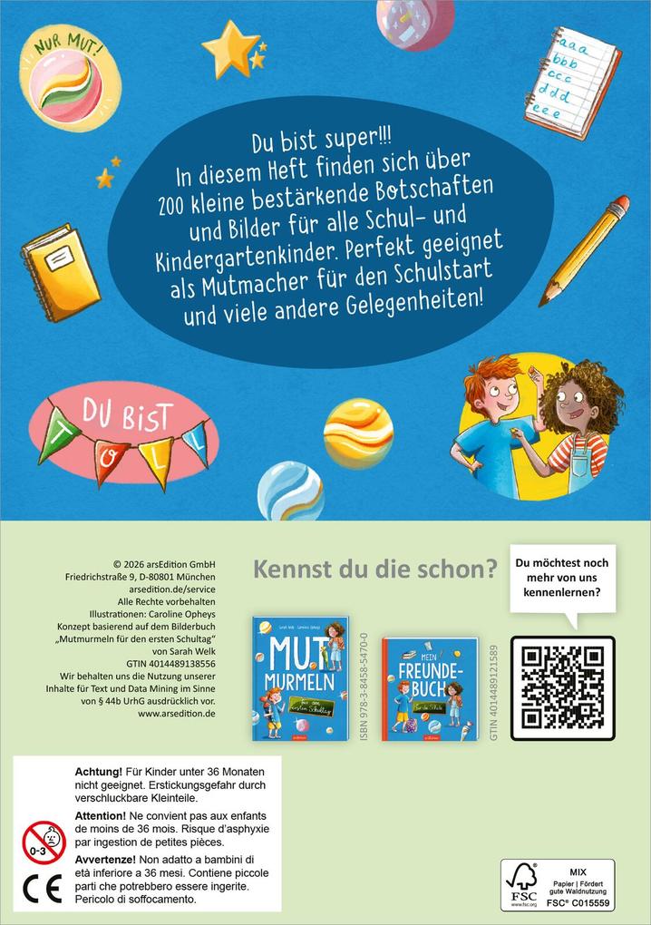 Weitere Ansicht: Mutmach-Sticker | Sarah Welk