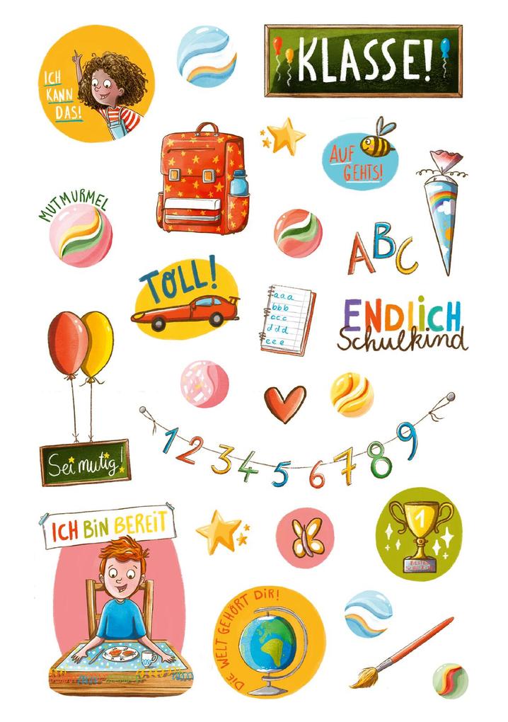 Weitere Ansicht: Mutmach-Sticker | Sarah Welk