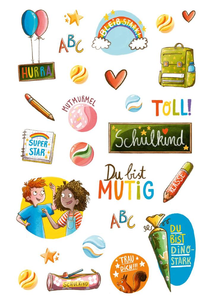 Weitere Ansicht: Mutmach-Sticker | Sarah Welk