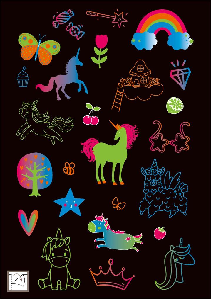 Weitere Ansicht: Neon-Sticker