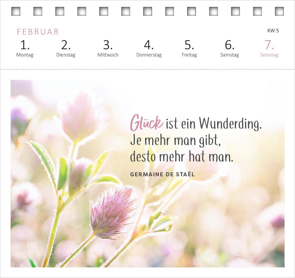 Weitere Ansicht: Postkartenkalender Lebensweisheiten 2027