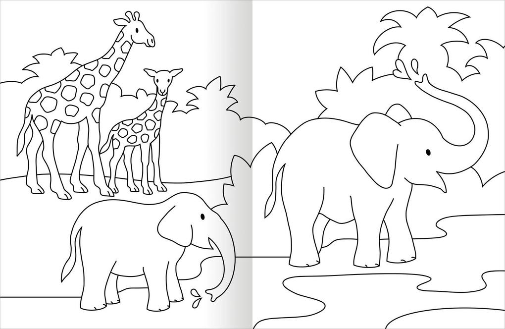 Weitere Ansicht: Malbuch Tiere