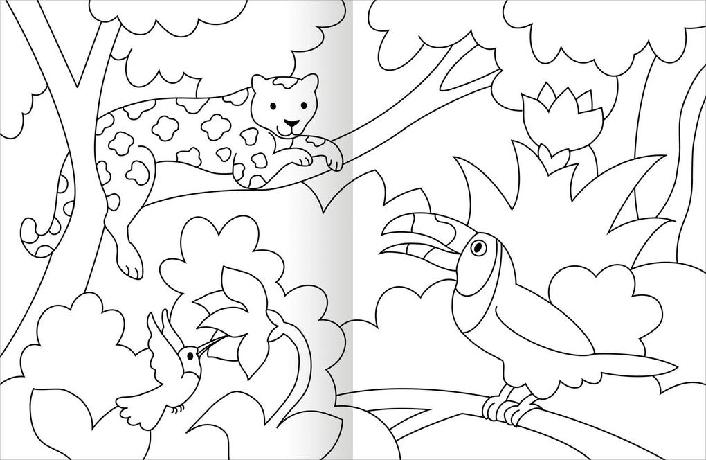 Weitere Ansicht: Malbuch Tiere