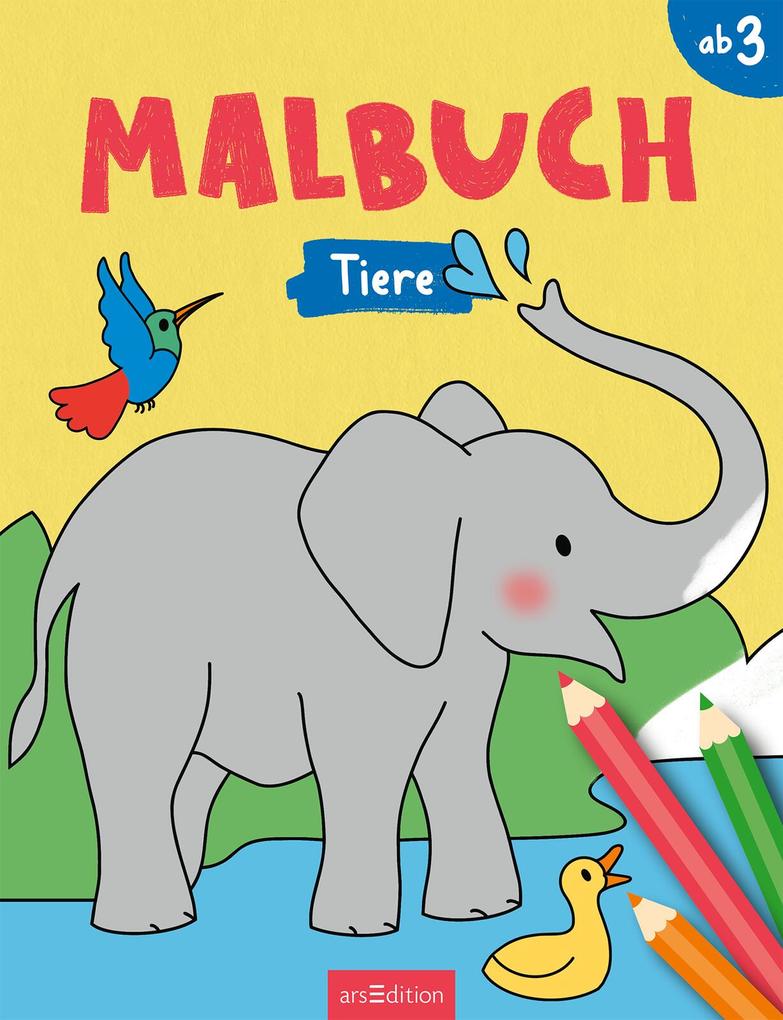 Weitere Ansicht: Malbuch Tiere