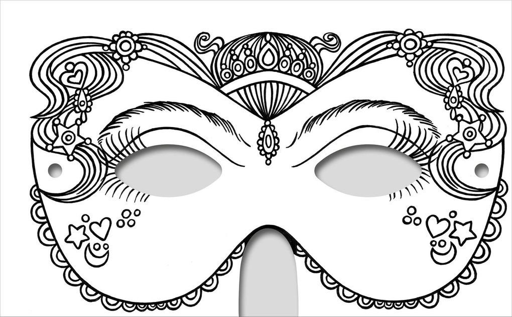 Weitere Ansicht: Diamantmasken - Glitzerspaß