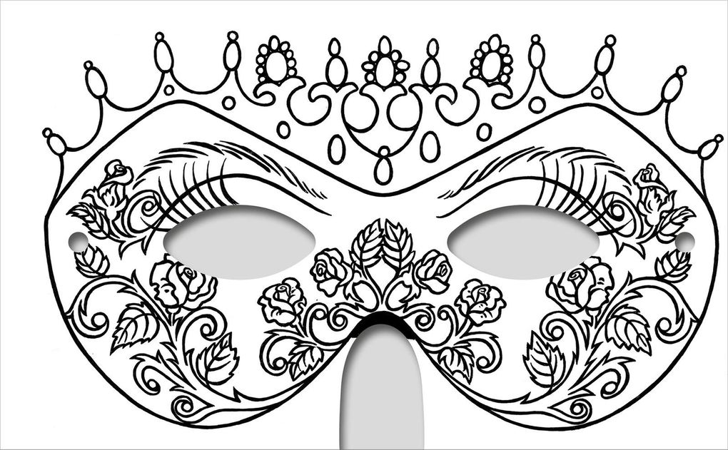 Weitere Ansicht: Diamantmasken - Glitzerspaß