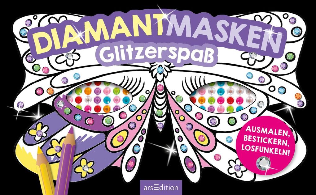 Weitere Ansicht: Diamantmasken - Glitzerspaß