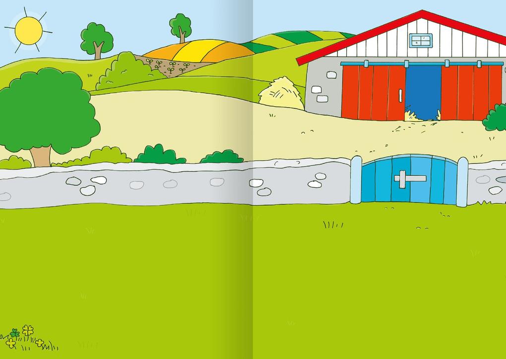 Weitere Ansicht: MINI-Stickerheft - Bauernhof