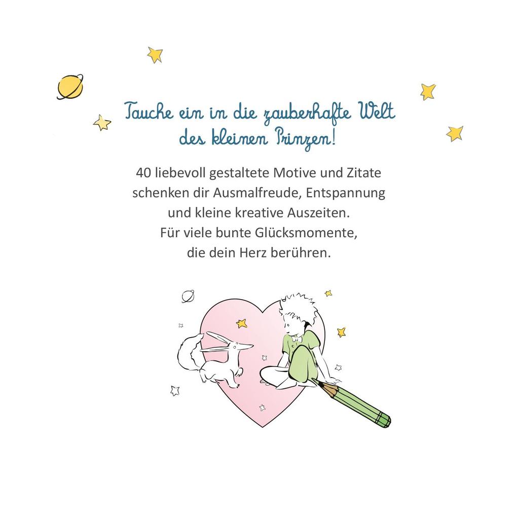 Weitere Ansicht: Ausmal-Momente mit dem kleinen Prinzen