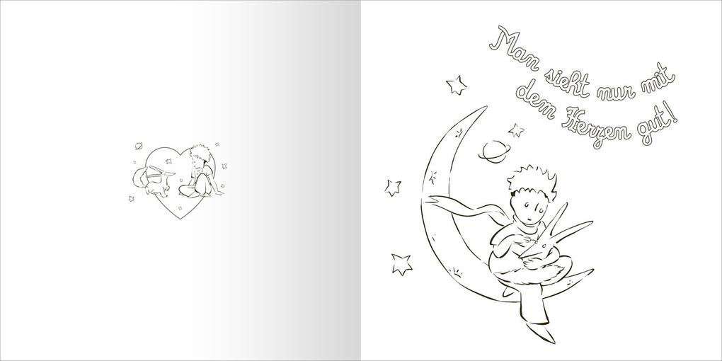 Weitere Ansicht: Ausmal-Momente mit dem kleinen Prinzen