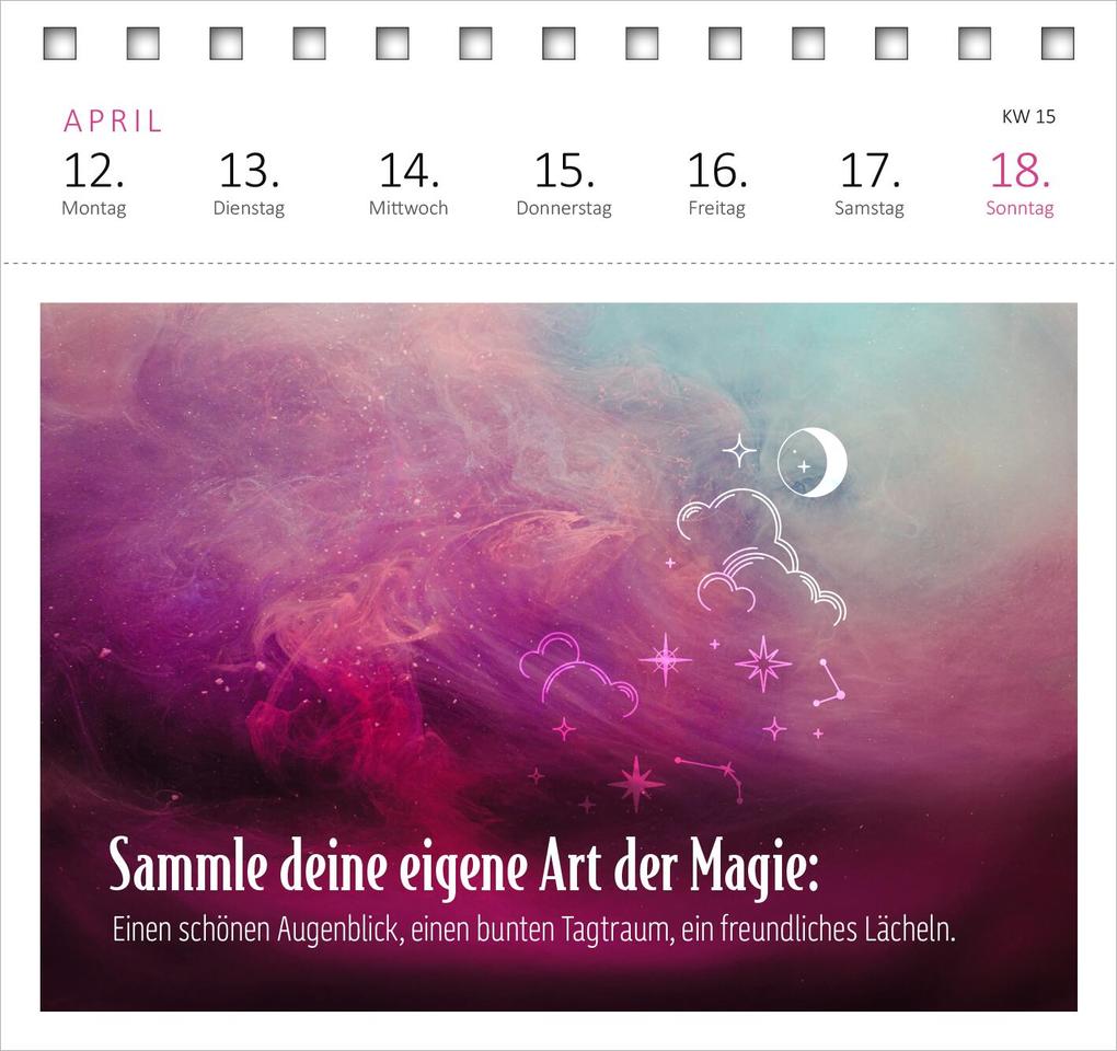 Weitere Ansicht: Postkartenkalender Mein magisches Jahr 2027