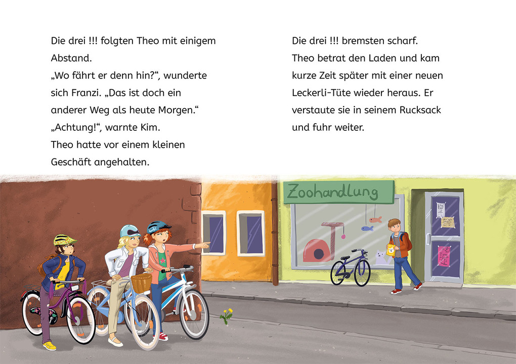Weitere Ansicht: Die drei !!!, Bücherhelden 2. Klasse, Doppelband, Tierisch gute Spürnasen | Jule Ambach