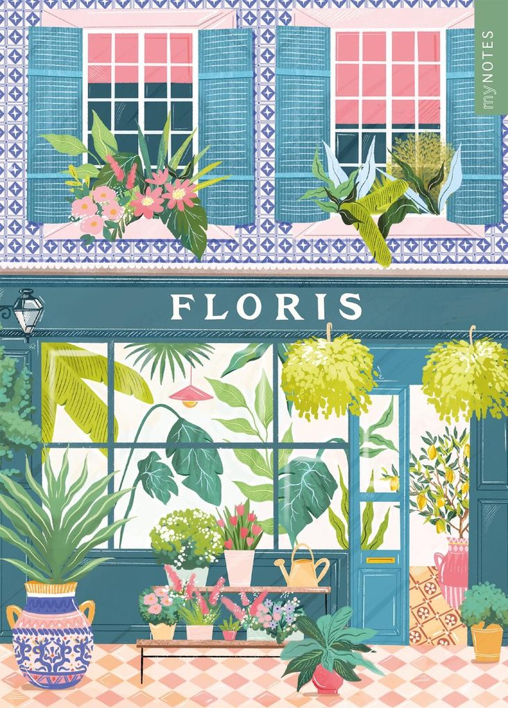 Weitere Ansicht: myNOTES Papeterie: Ringbuch Simply, Katy - Florist Shop