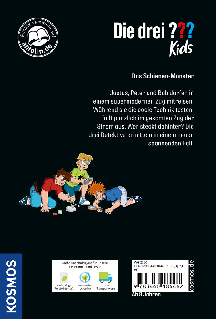 Weitere Ansicht: Die drei ??? Kids Das Schienen-Monster | Boris Pfeiffer