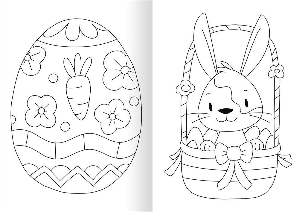 Weitere Ansicht: Ausmal-Fensterbilder Ostern